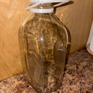 Clear Glass Sealable 1 Gal Bottle